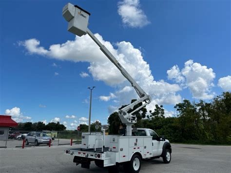Look at this 2021 Ford F-600 Boom Bucket Truck - Duralift DPM2-52DU Aerial Lift for sale in Florida. . Bucket truck without outriggers
